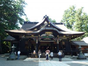 香取神宮　拝殿
